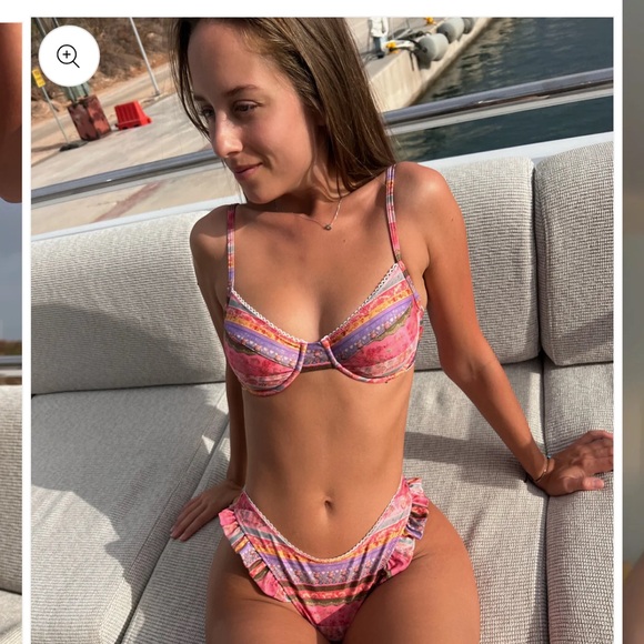 Strawberry Milk Mob Bikini Top - Picture 3 of 3